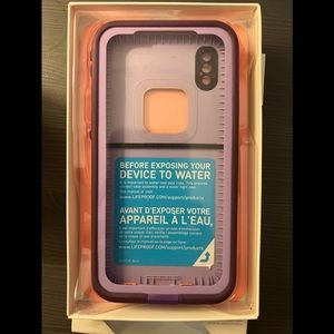 Life proof water proof case for iPhone X